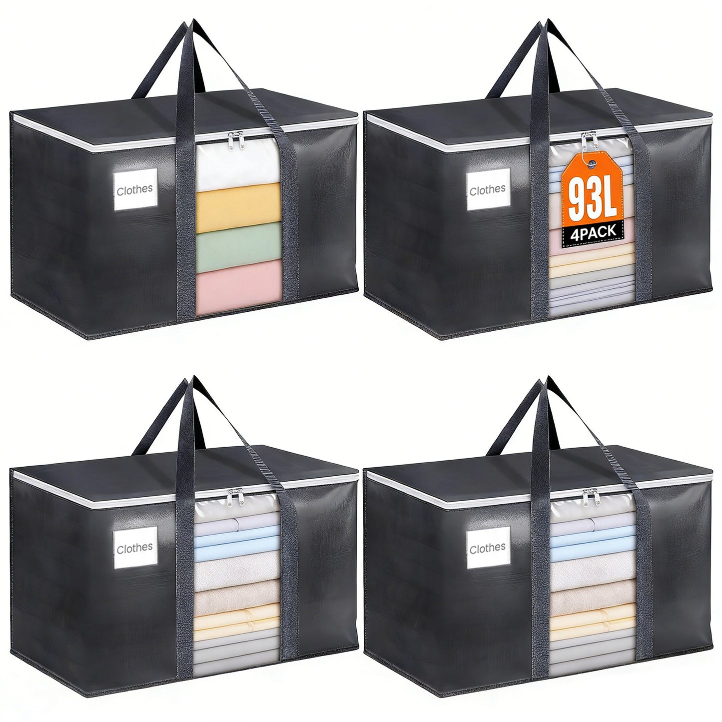 HouseFaves 4 Pack Extra Large Moving Bags